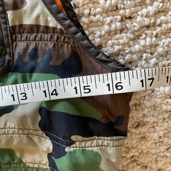 Denim & Supply Ralph Lauren Camo Distressed American Flag Quilted Vest - Picture 13 of 15